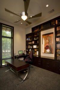 custom built office bookcase